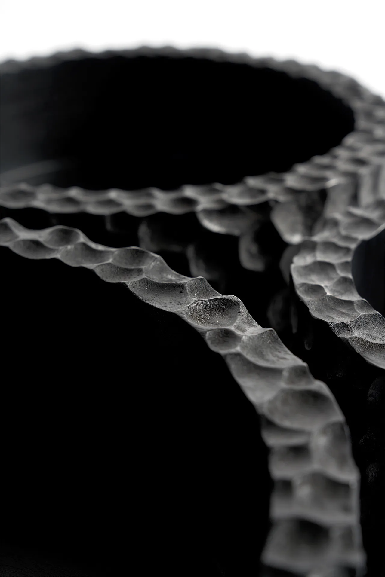 Chopped bowls im 3er-Set, Lackiertes Mahagony Ethnicraft