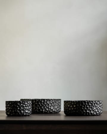 Chopped bowls im 3er-Set - Lackiertes Mahagony - Ethnicraft