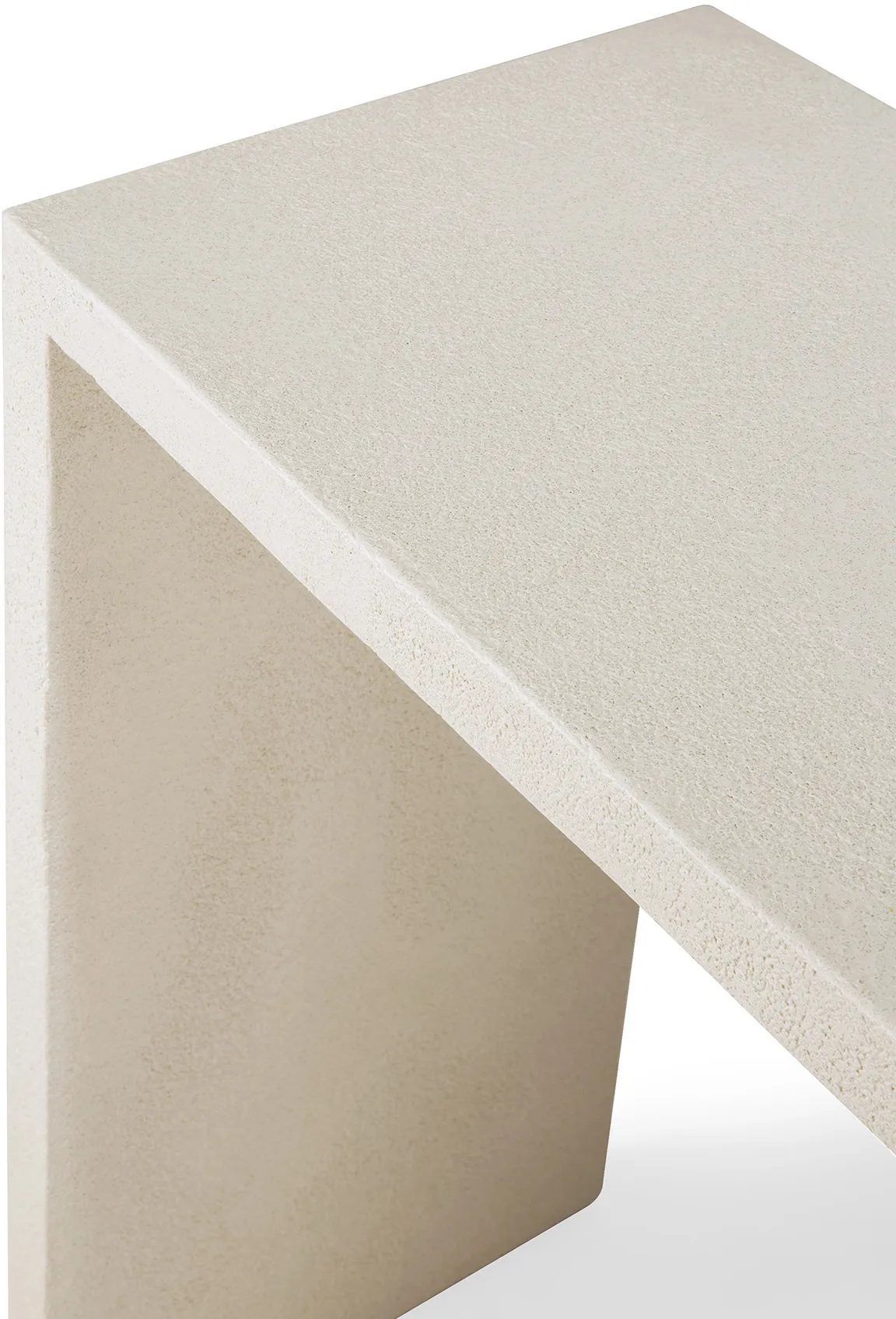 Elements Console Tisch, Off-white Ethnicraft