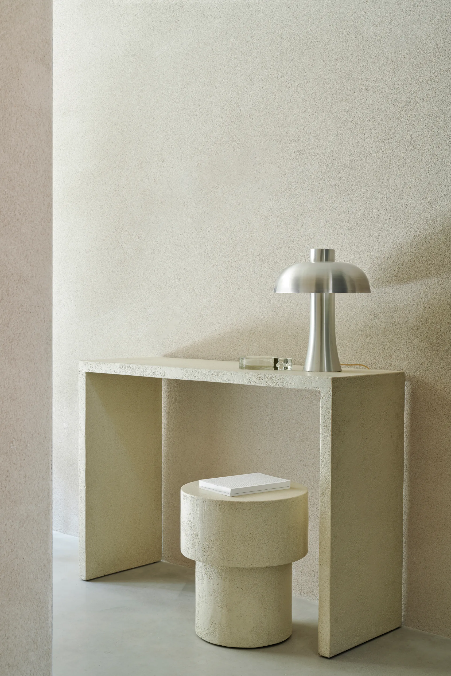 Elements Console Tisch, Off-white Ethnicraft