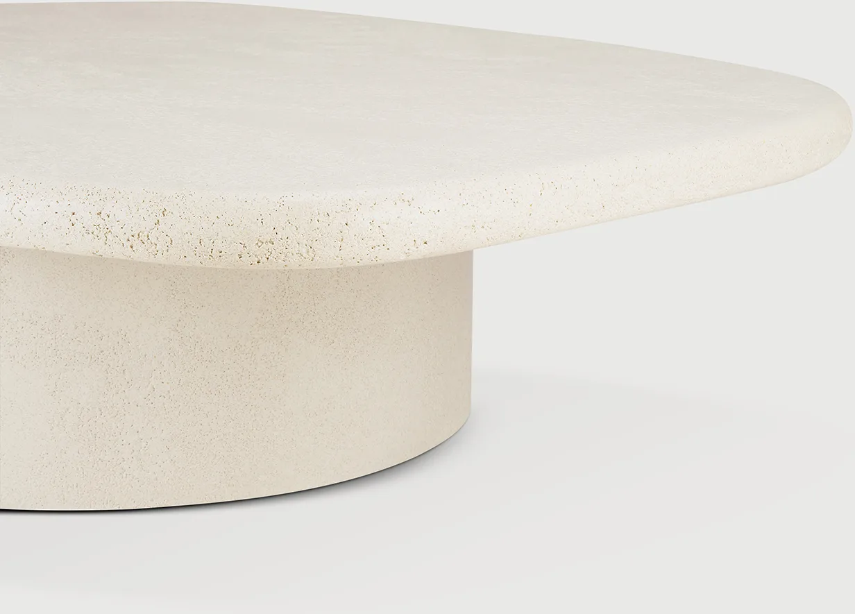 Elements Couchtisch, Off white, 134×96 cm Ethnicraft