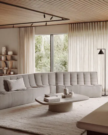 Elements Couchtisch - Off white, 134×96 cm - Ethnicraft