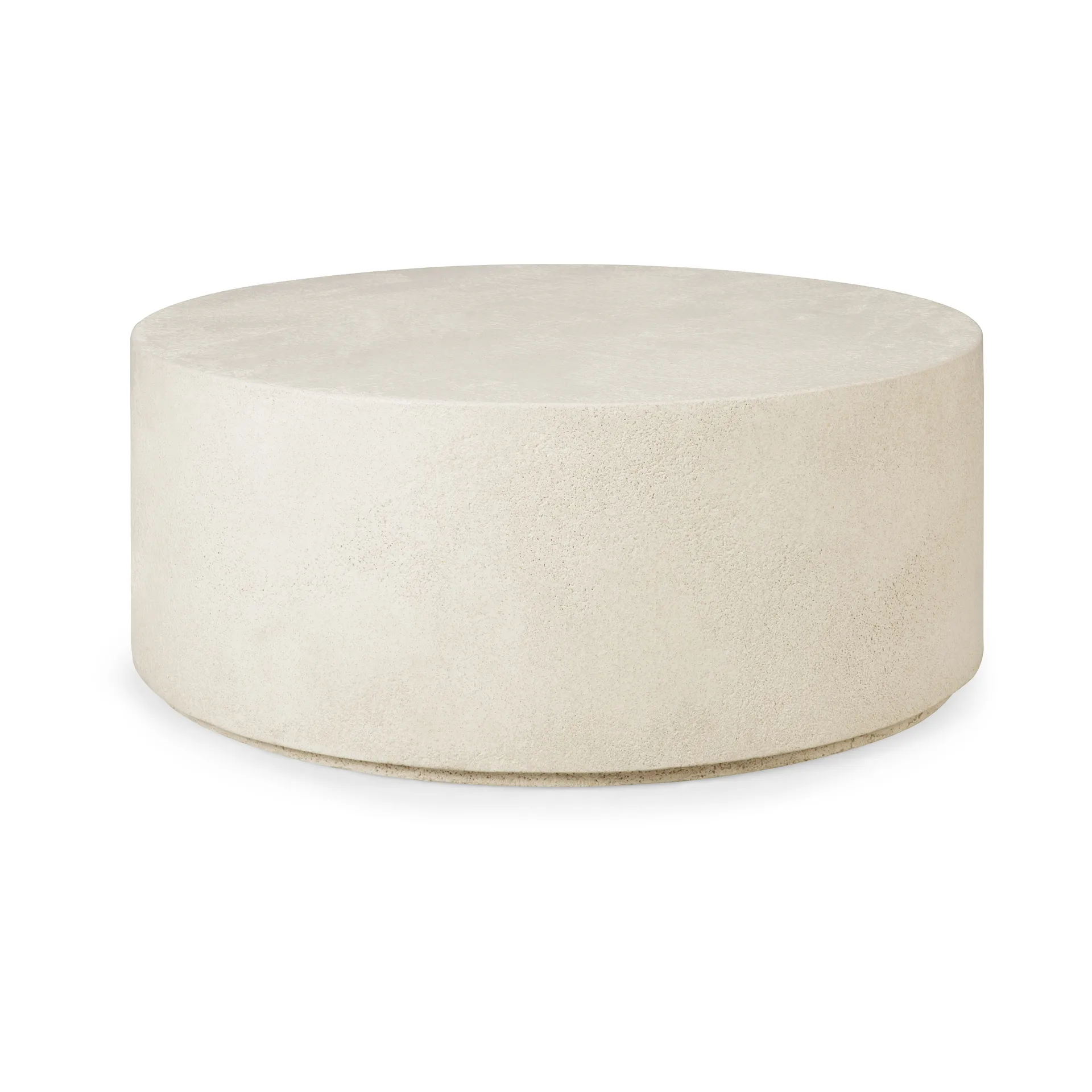 Elements Couchtisch, Off white, Ø80 cm Ethnicraft