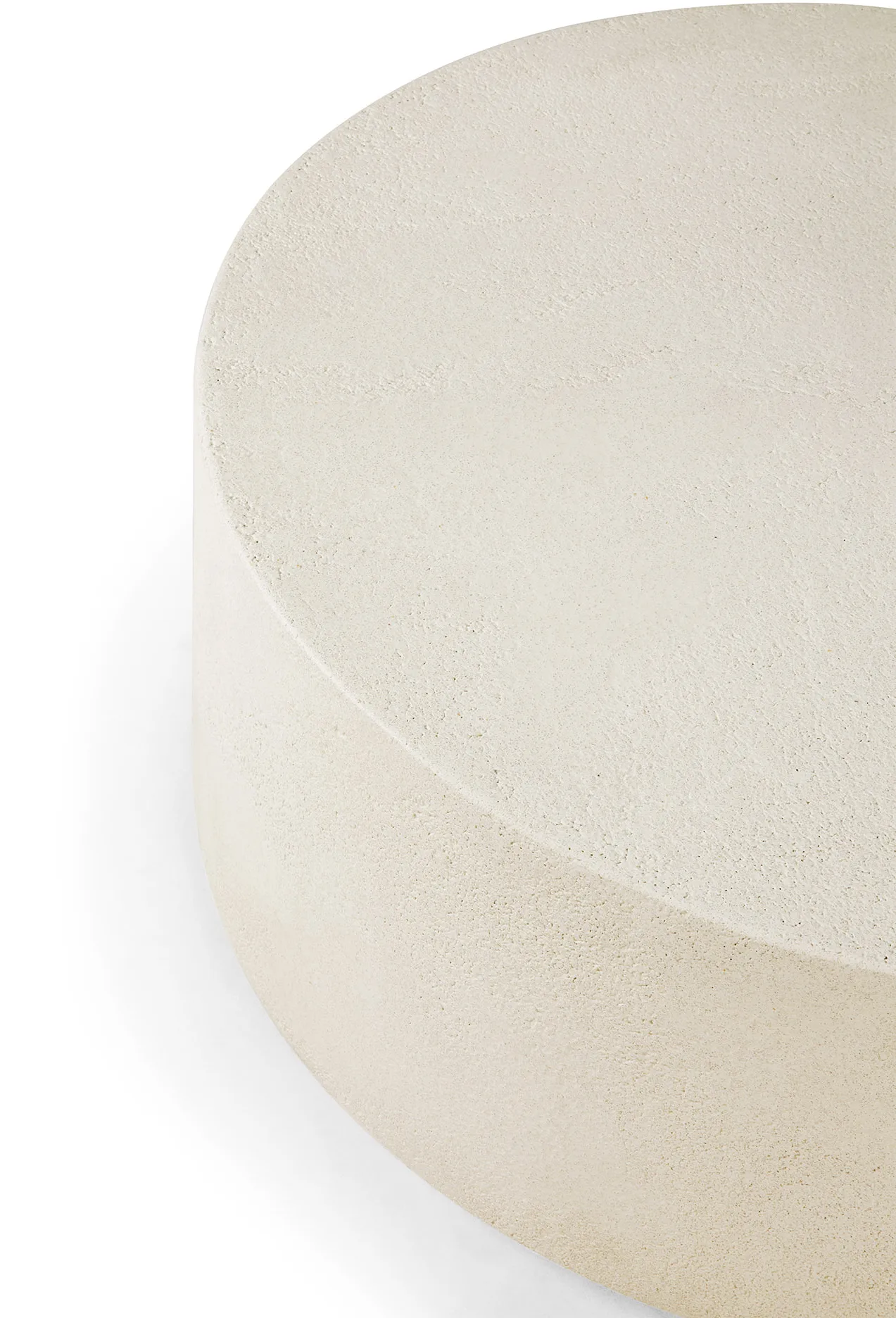 Elements Couchtisch, Off white, Ø80 cm Ethnicraft