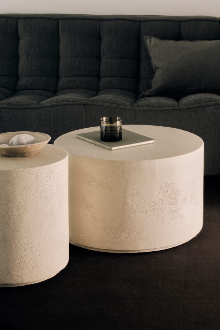 Elements Sofatisch, Off white, Ø60 cm Ethnicraft