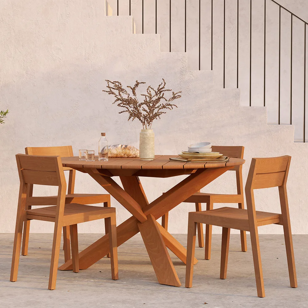 Ex 1 Outdoor Stuhl, Teak Ethnicraft