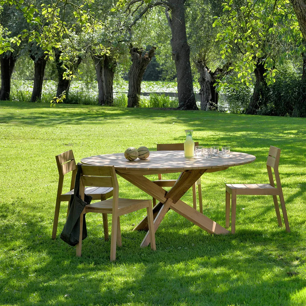 Ex 1 Outdoor Stuhl, Teak Ethnicraft