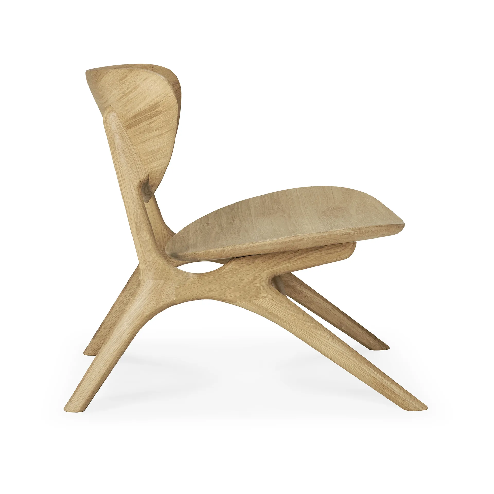 Eye loungefåtölj, Hartholz wachsgeölte Eiche Ethnicraft