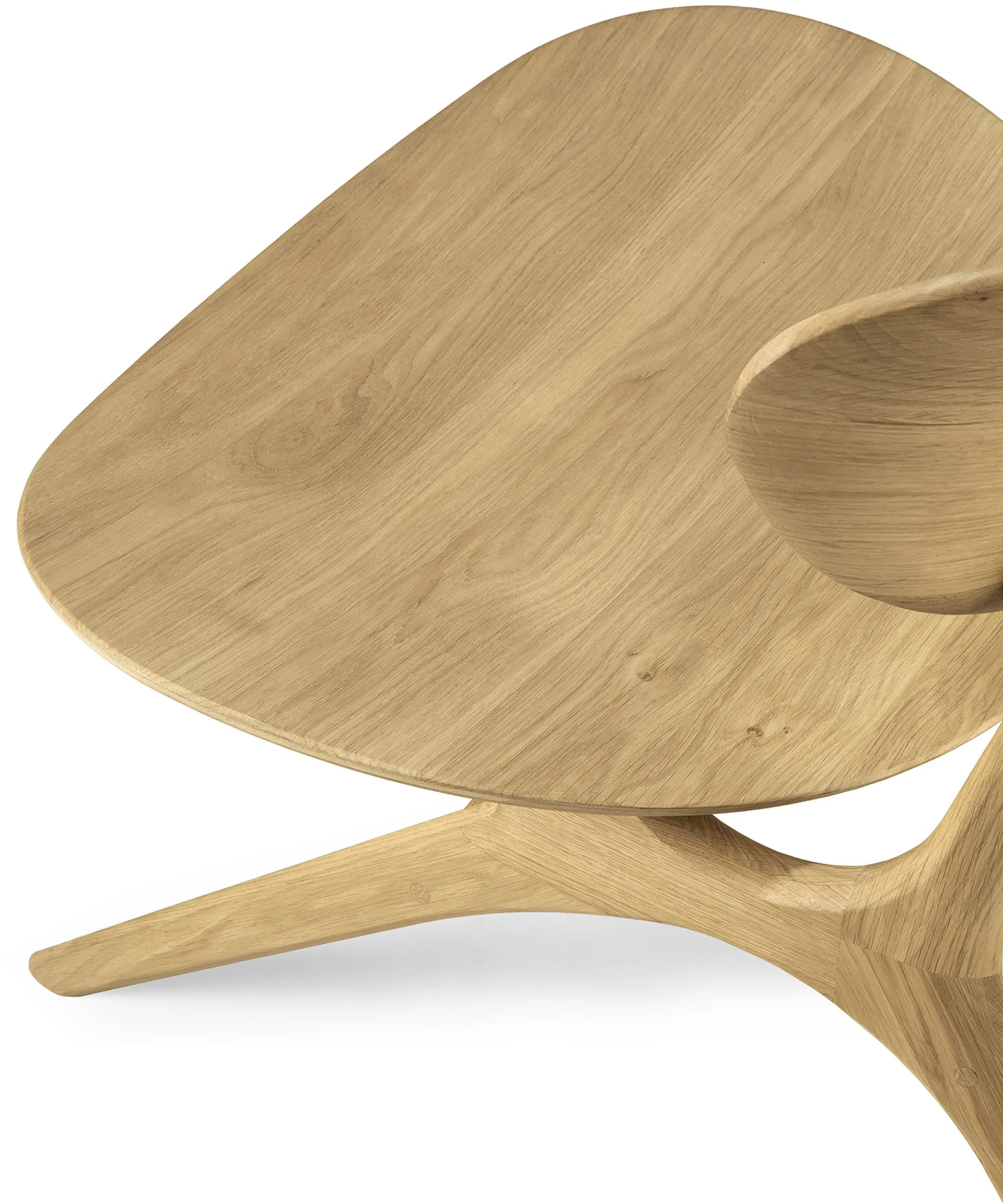 Eye loungefåtölj, Hartholz wachsgeölte Eiche Ethnicraft