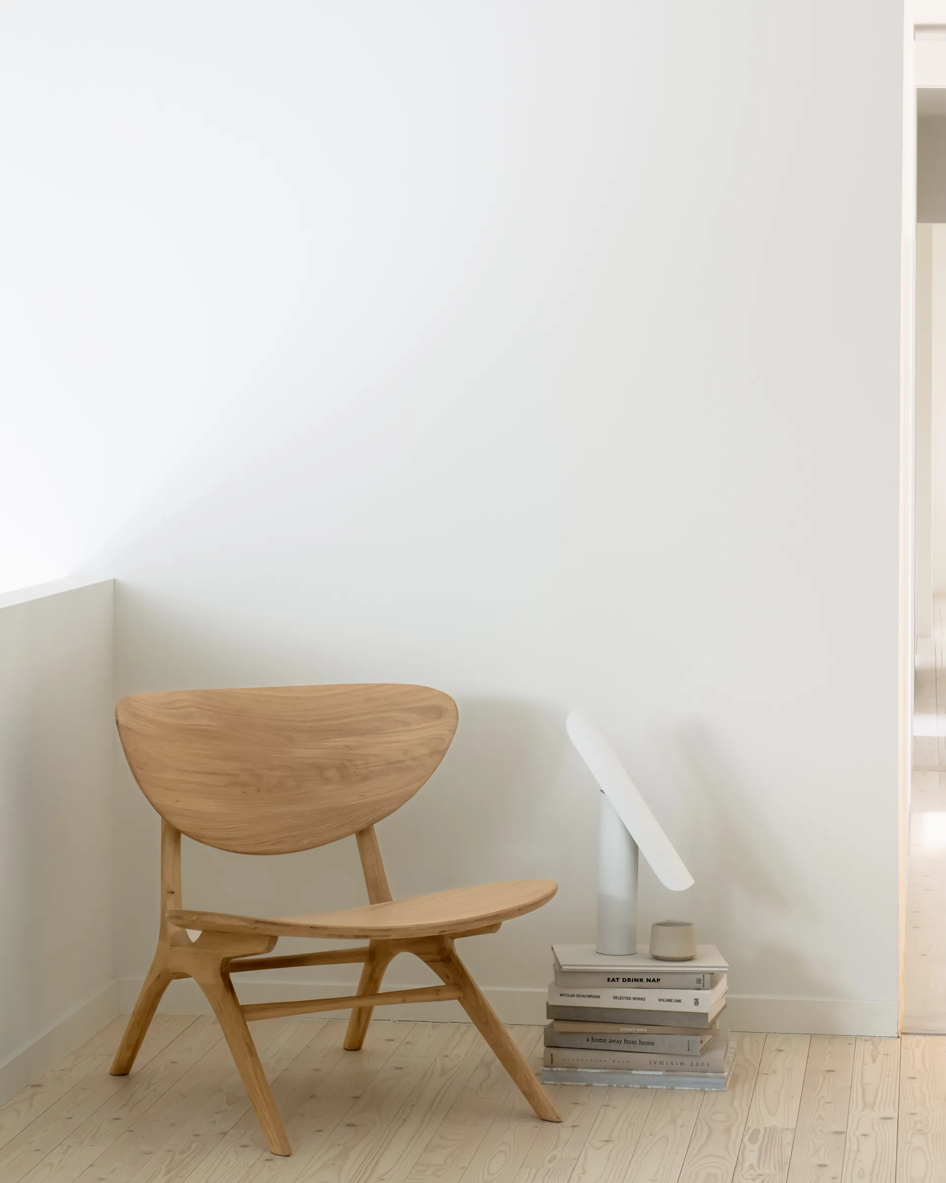 Eye loungefåtölj, Hartholz wachsgeölte Eiche Ethnicraft