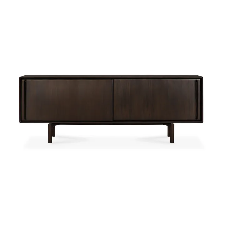 Flow Sideboard - Rose brown mahogany, 224x82 cm - Ethnicraft