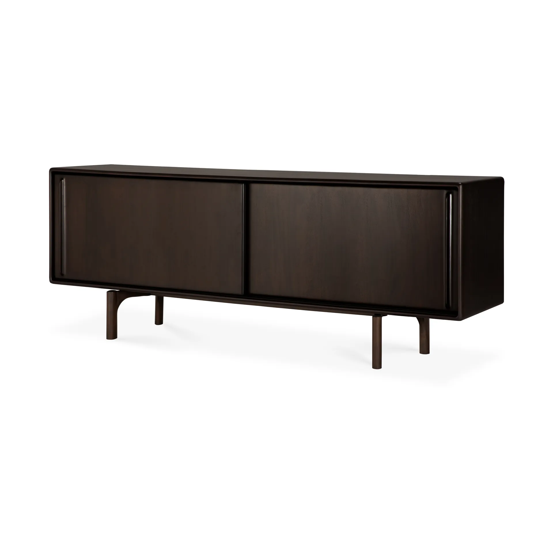 Flow Sideboard, Rose brown mahogany, 224x82 cm Ethnicraft