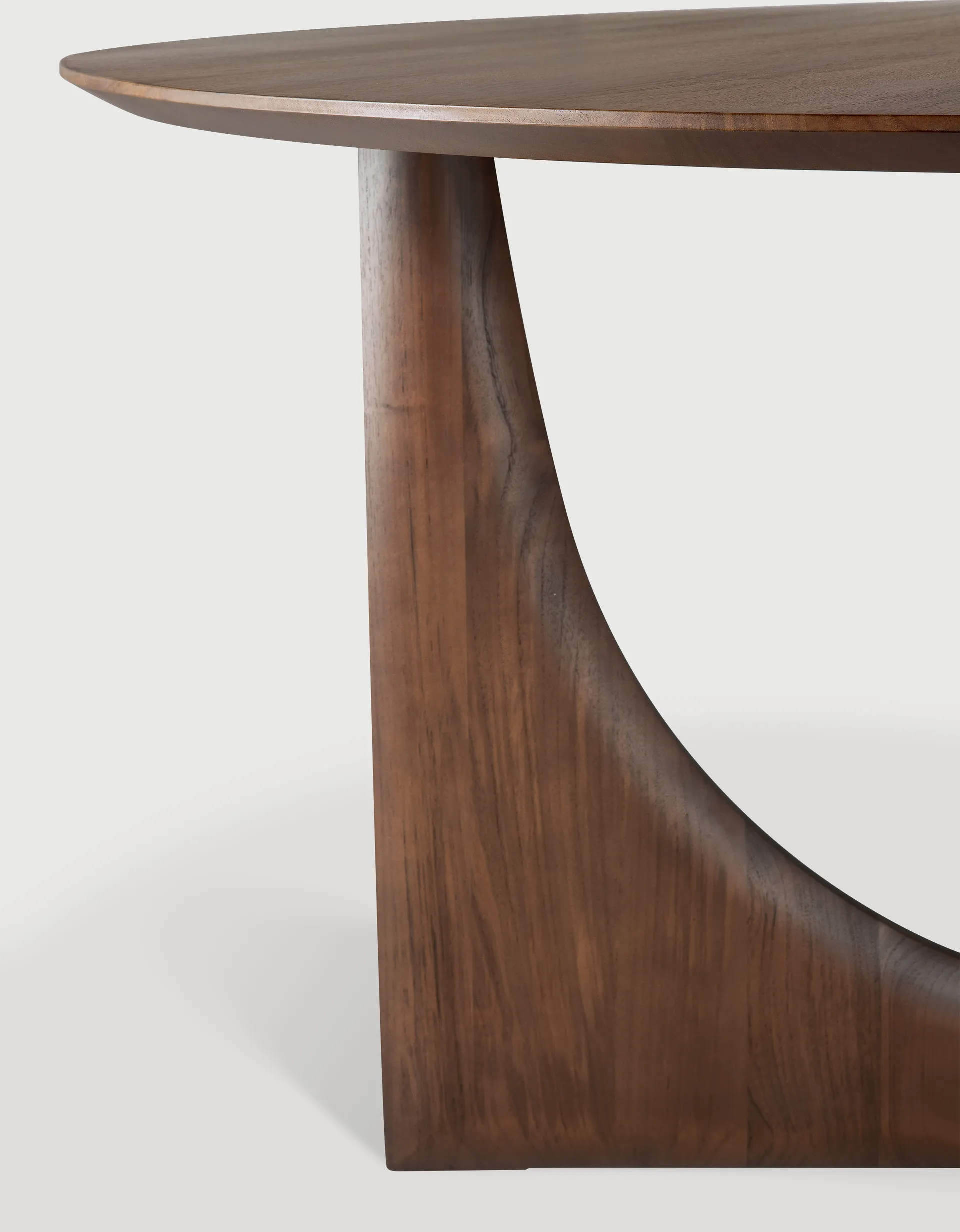 Geometric Esstisch, Dunkel gebeizt Teak 150 cm Ethnicraft