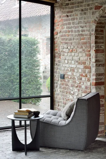 geometrische Beistelltisch - Schwarze Eiche Ø51 - Ethnicraft