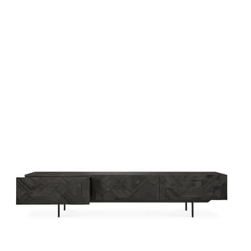 Graphic Fernsehbank - Schwarz 242 cm - Ethnicraft