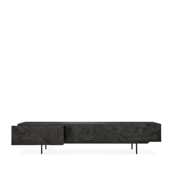 Graphic Fernsehbank, Schwarz 242 cm Ethnicraft