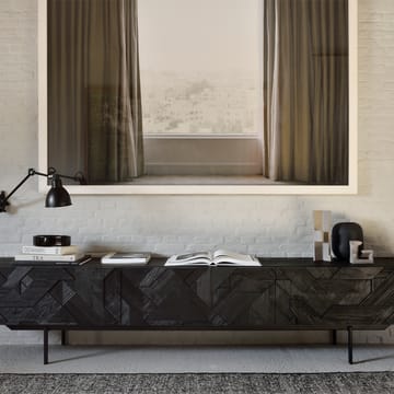 Graphic Fernsehbank - Schwarz 242 cm - Ethnicraft