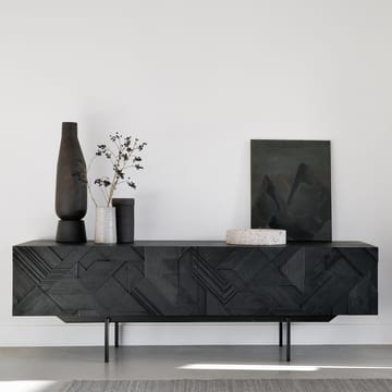 Graphic Fernsehbank - Schwarz 242 cm - Ethnicraft