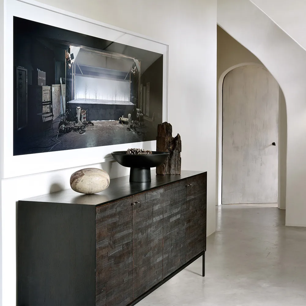 Grooves Siteboard, Black 3 Türen Ethnicraft