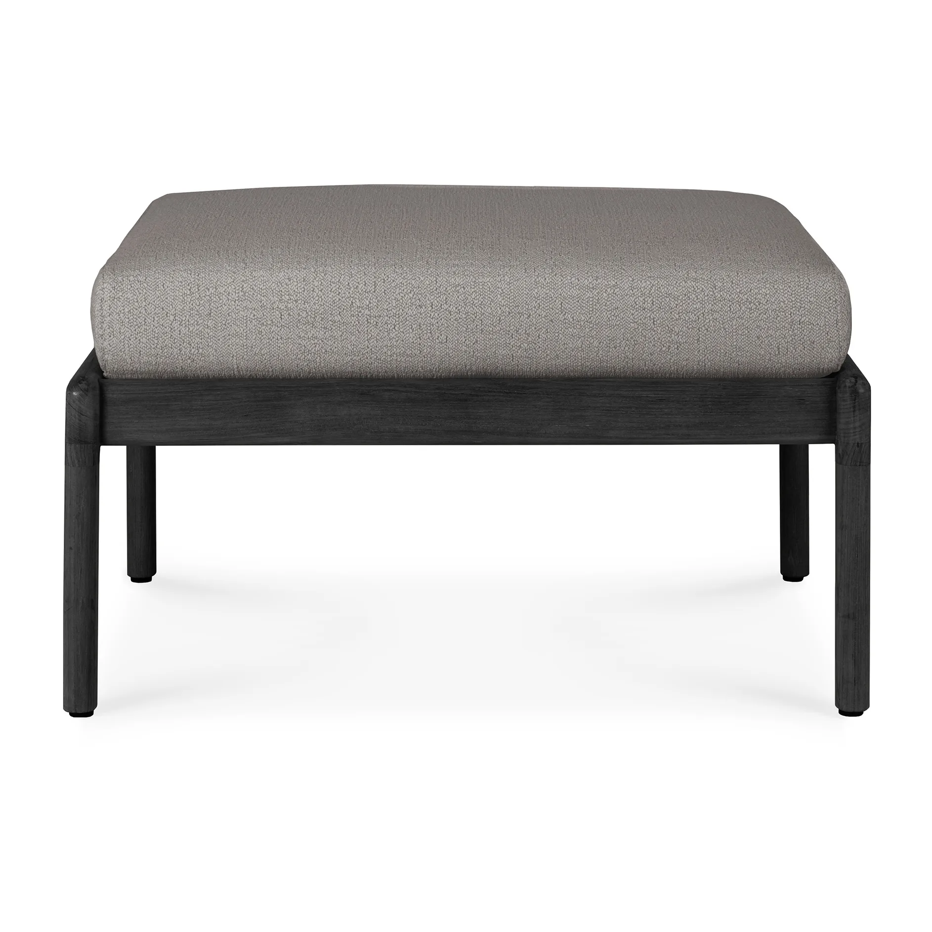 Jack Outdoor Hocker  schwarzgebeizt teak, Mocha Ethnicraft