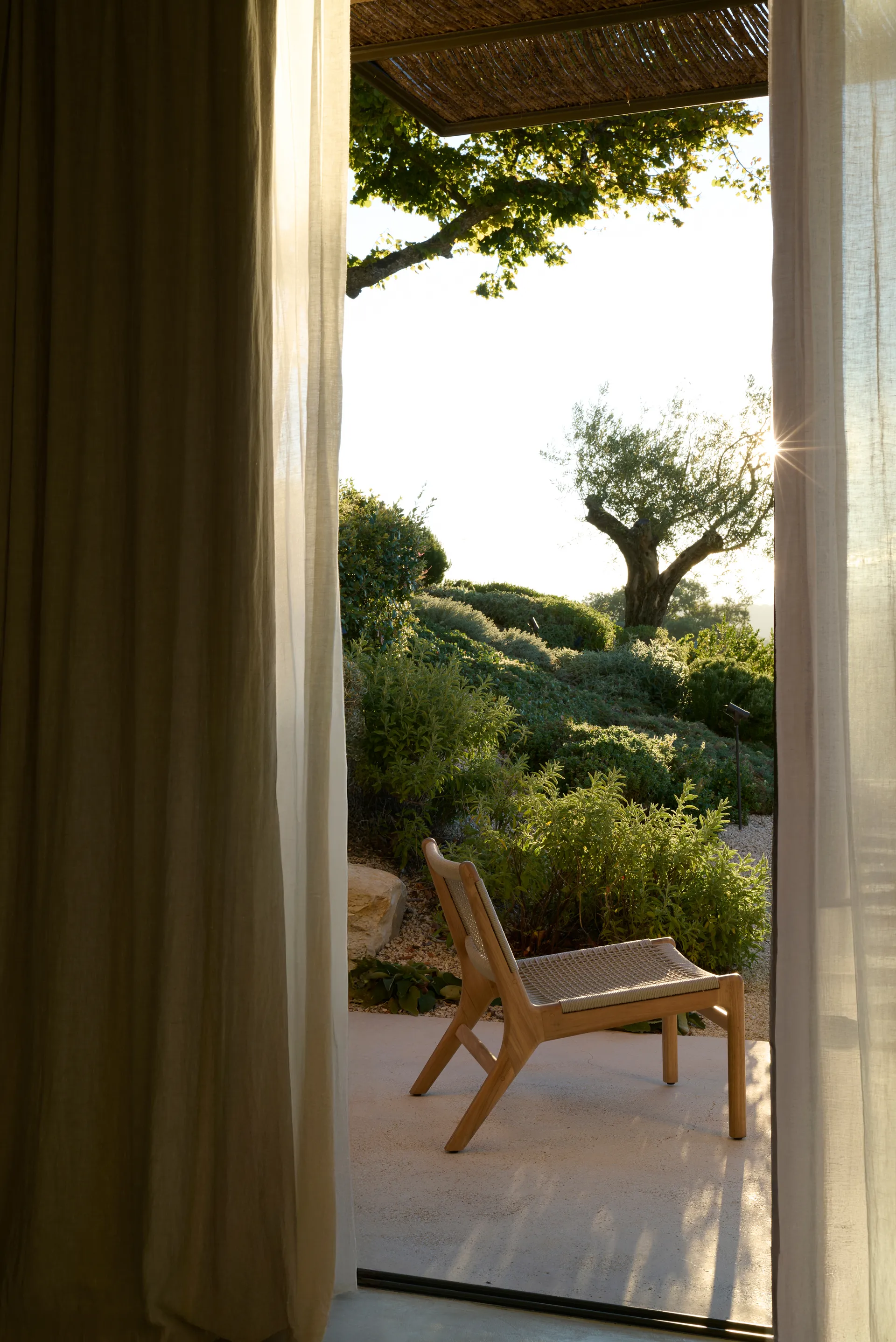 Jack Outdoor Loungesofa teak, Beige Ethnicraft