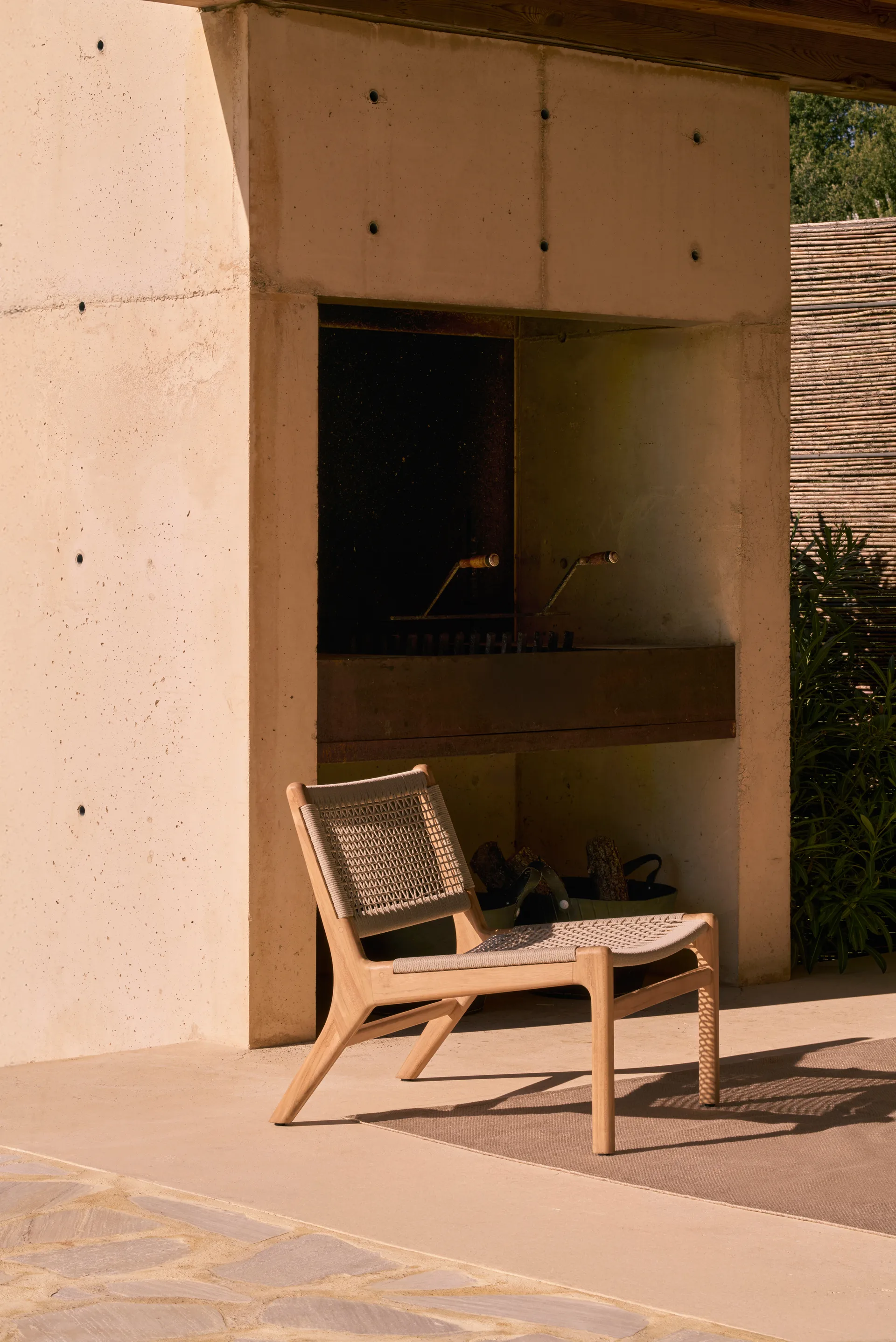 Jack Outdoor Loungesofa teak, Beige Ethnicraft