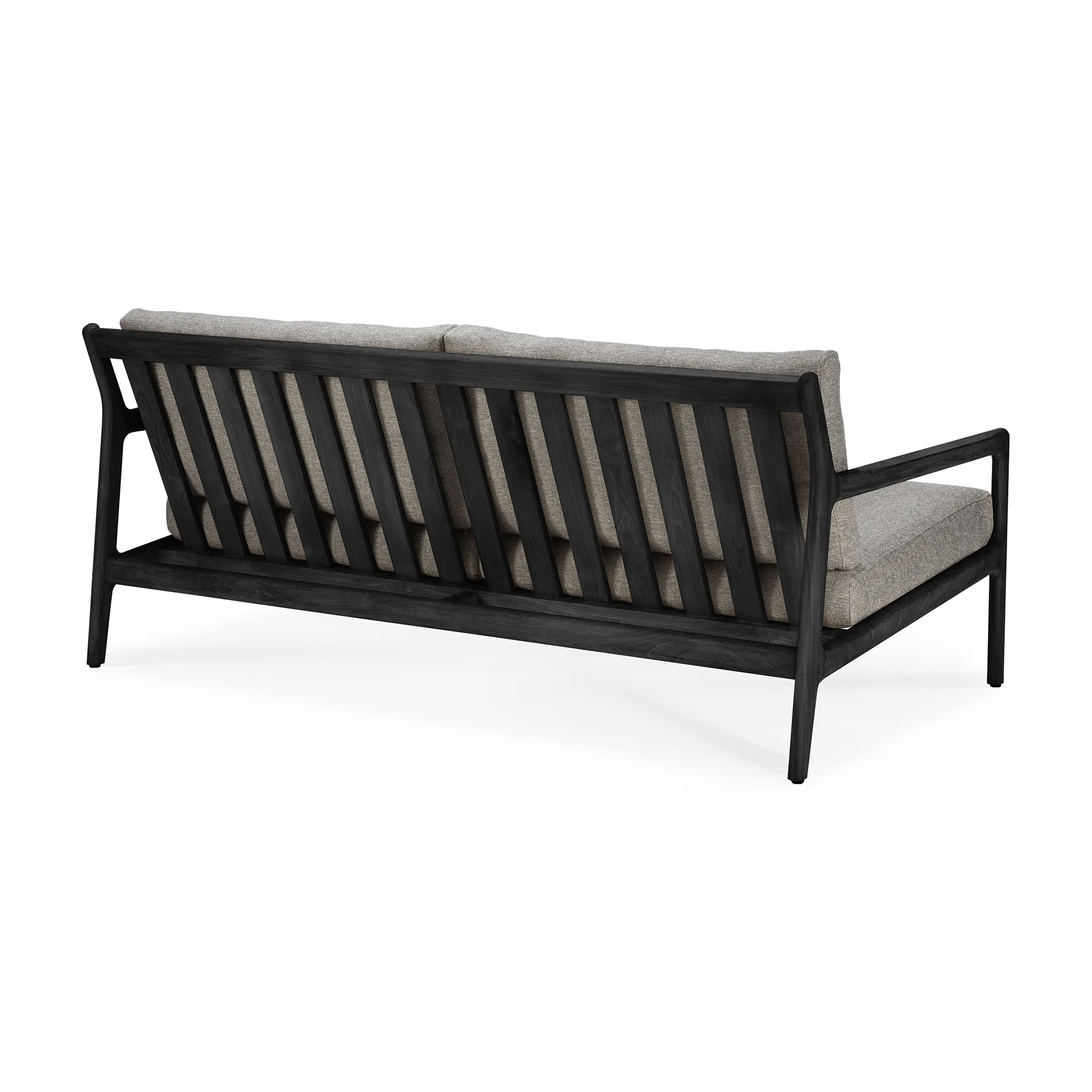 Jack Outdoor Sofa 2-sitzig schwarzgebeizt teak, Mocha Ethnicraft