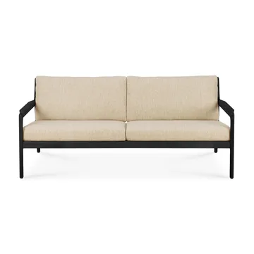 Jack Outdoor Sofa 2-sitzig schwarzgebeizt teak - Natural - Ethnicraft