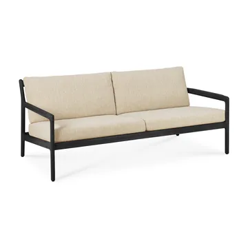 Jack Outdoor Sofa 2-sitzig schwarzgebeizt teak - Natural - Ethnicraft