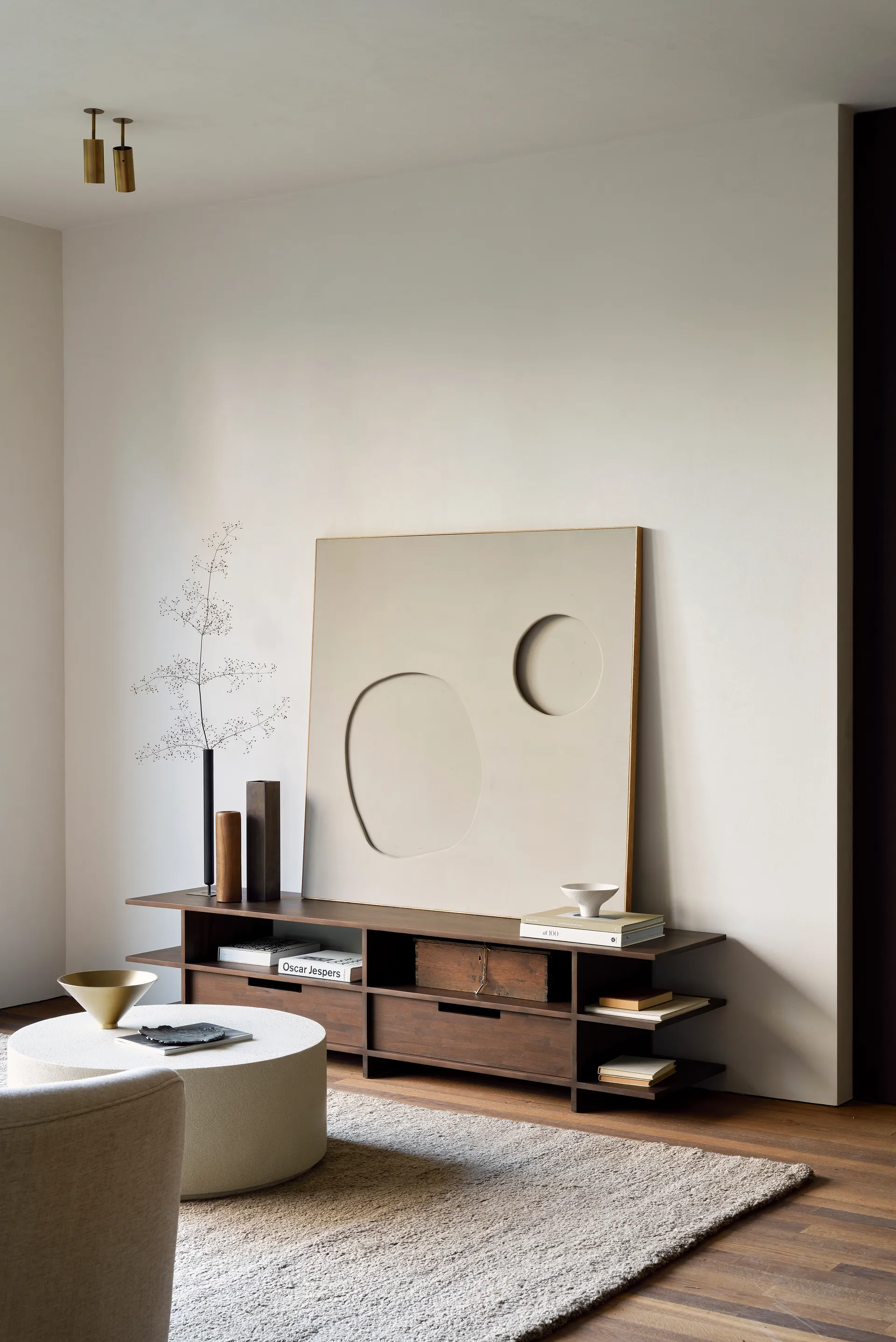 Kabuki Mediabank, Dunkel gebeizte Teak Ethnicraft