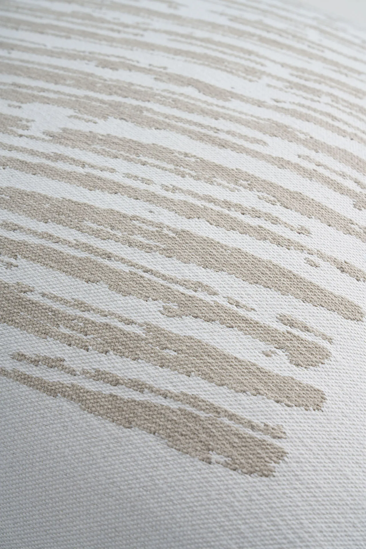 Linear square kudde 50x50 cm, Weiß Ethnicraft