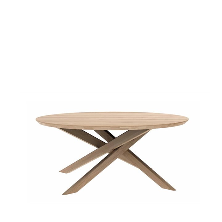 Mikado Couchtisch Ø100 cm - Oak wax oil round - Ethnicraft