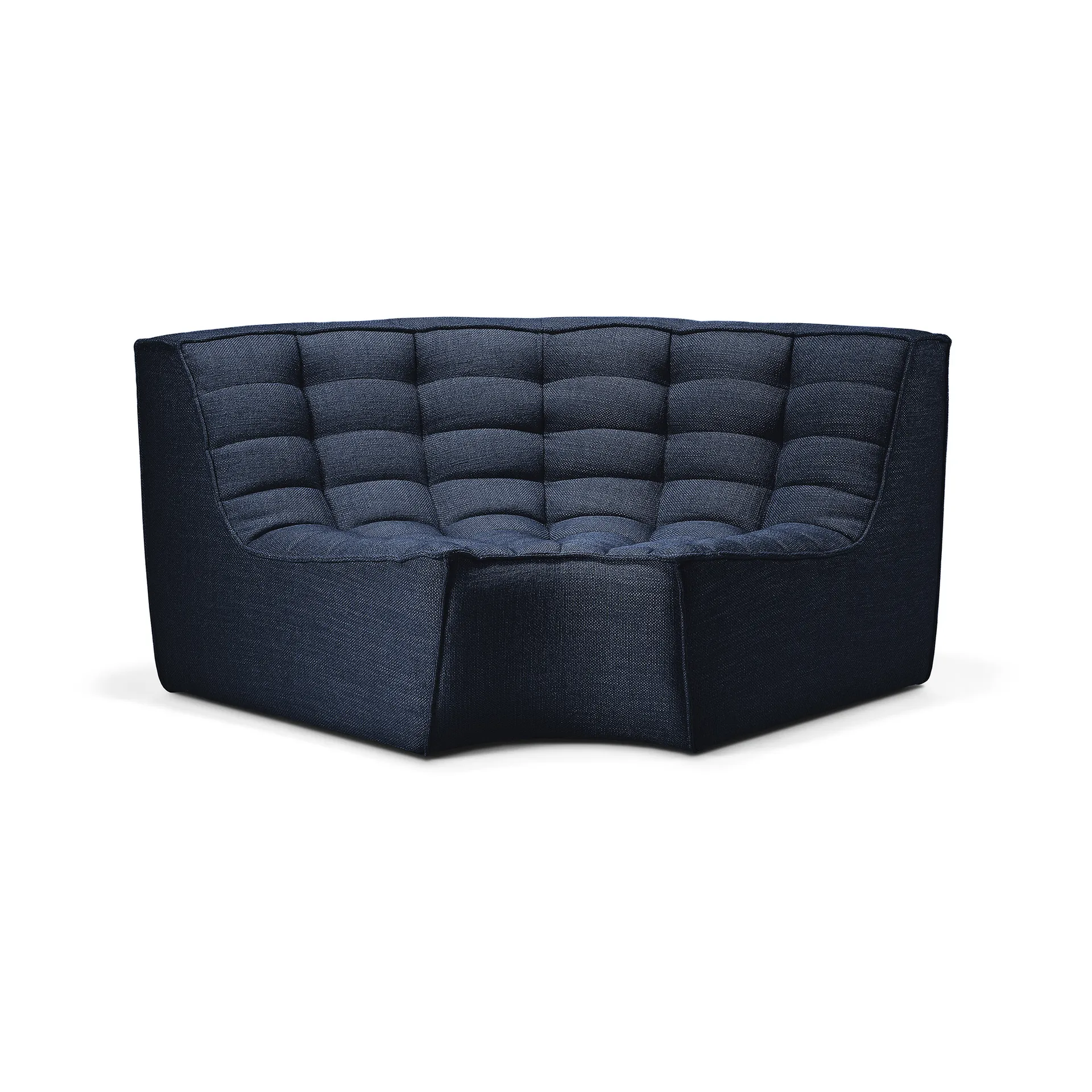 N701 Eckmodul abgerundet 90°, Graphite Eco Ethnicraft