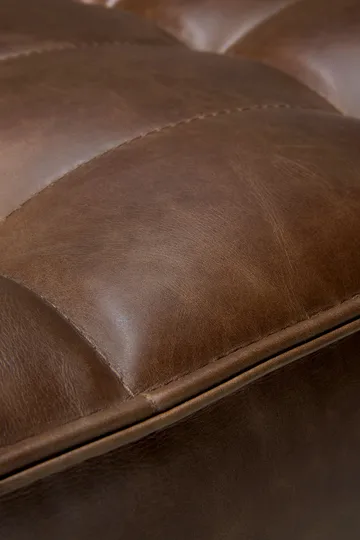 N701 Eckmodul abgerundet 90° - Leder Chestnut - Ethnicraft