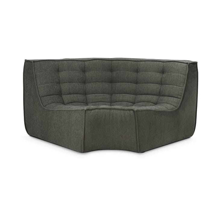 N701 Eckmodul abgerundet 90° - Moss Eco fabric - Ethnicraft
