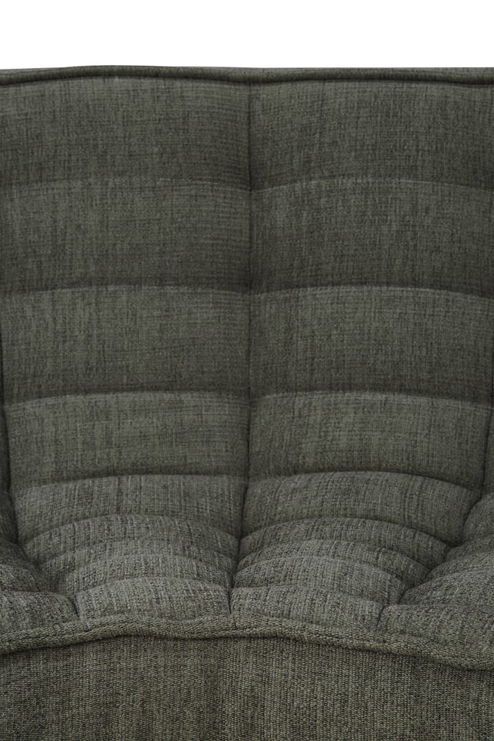 N701 Eckmodul abgerundet 90°, Moss Eco fabric Ethnicraft