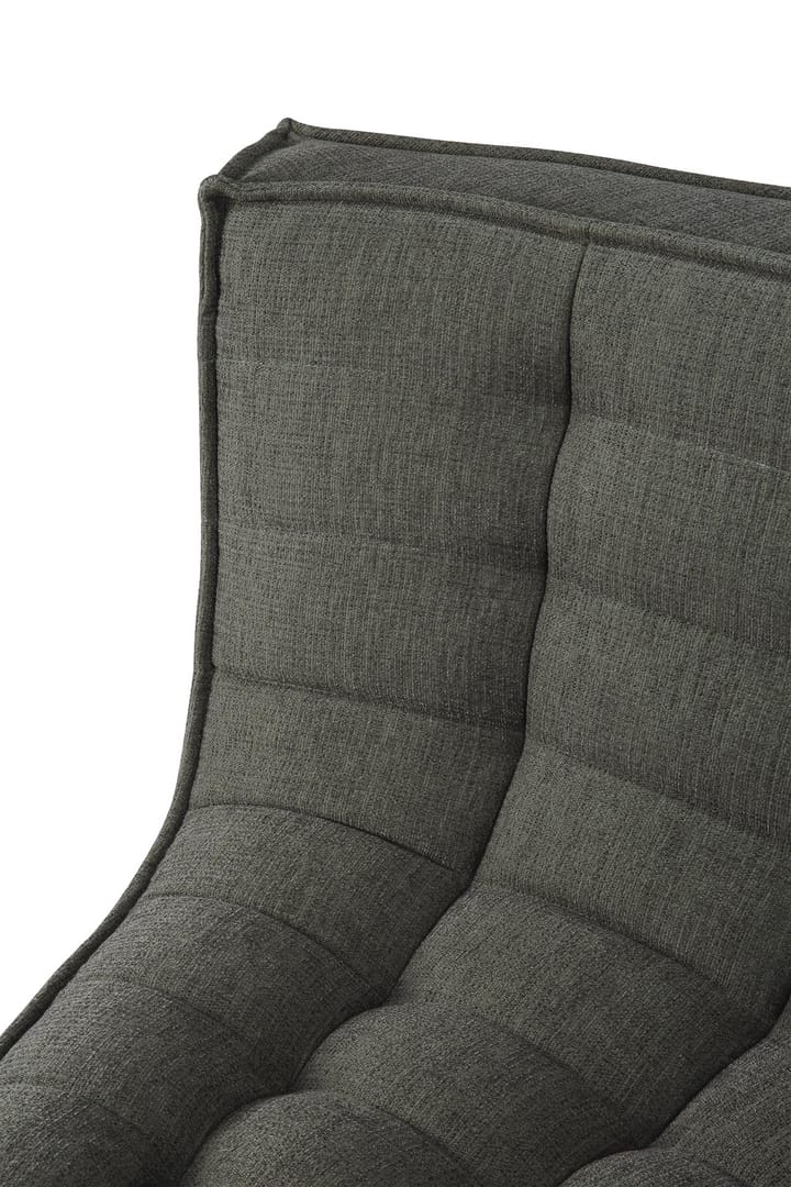 N701 Eckmodul abgerundet 90°, Moss Eco fabric Ethnicraft