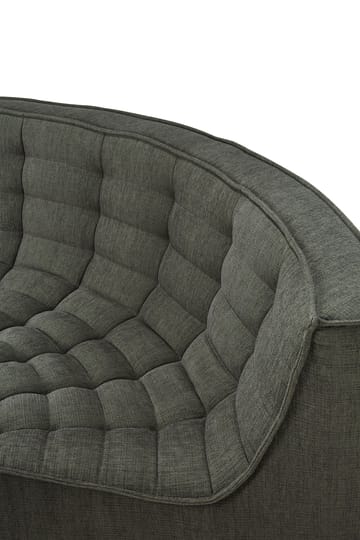 N701 Eckmodul abgerundet 90° - Moss Eco fabric - Ethnicraft