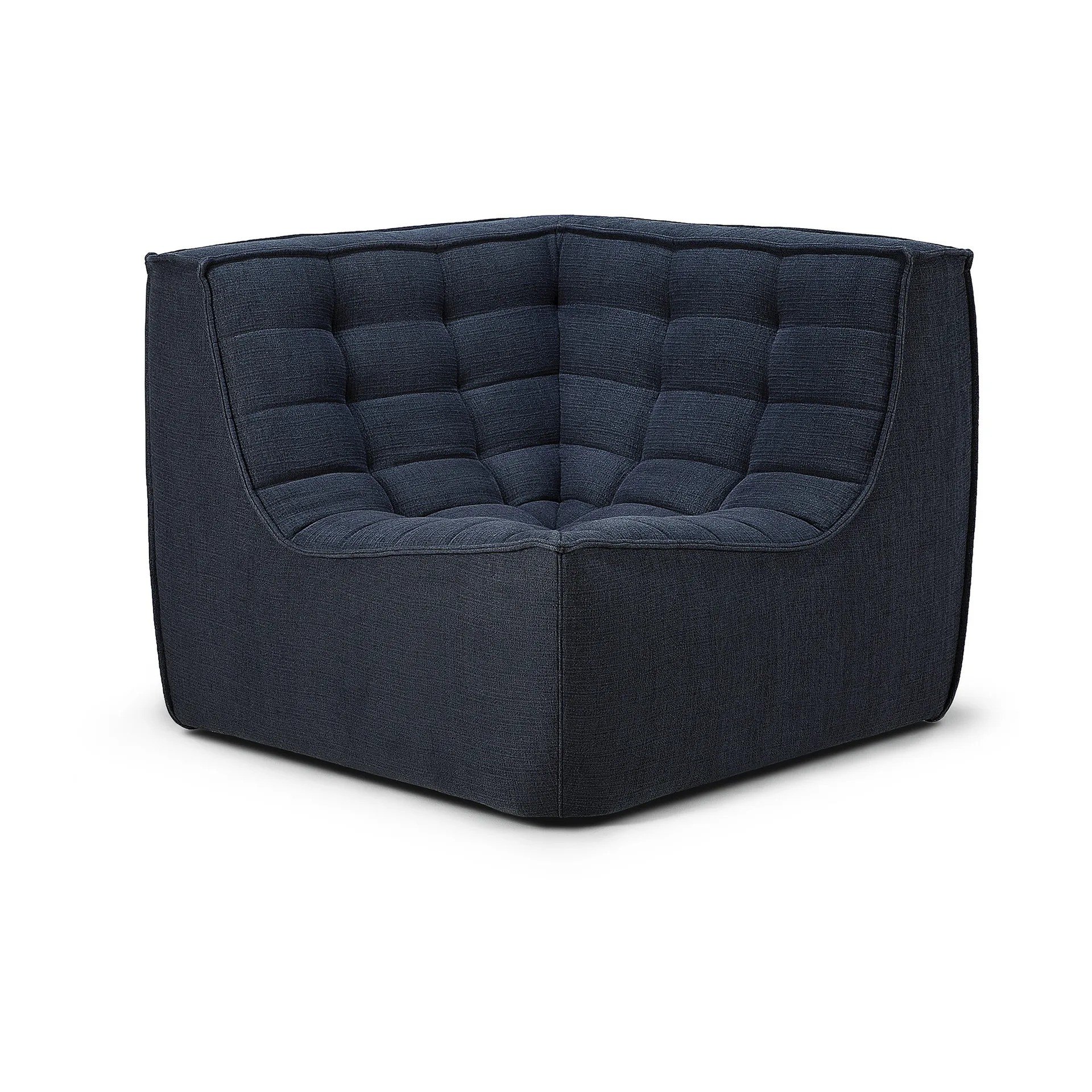 N701 Eckmodul gerade, Graphite Eco Ethnicraft