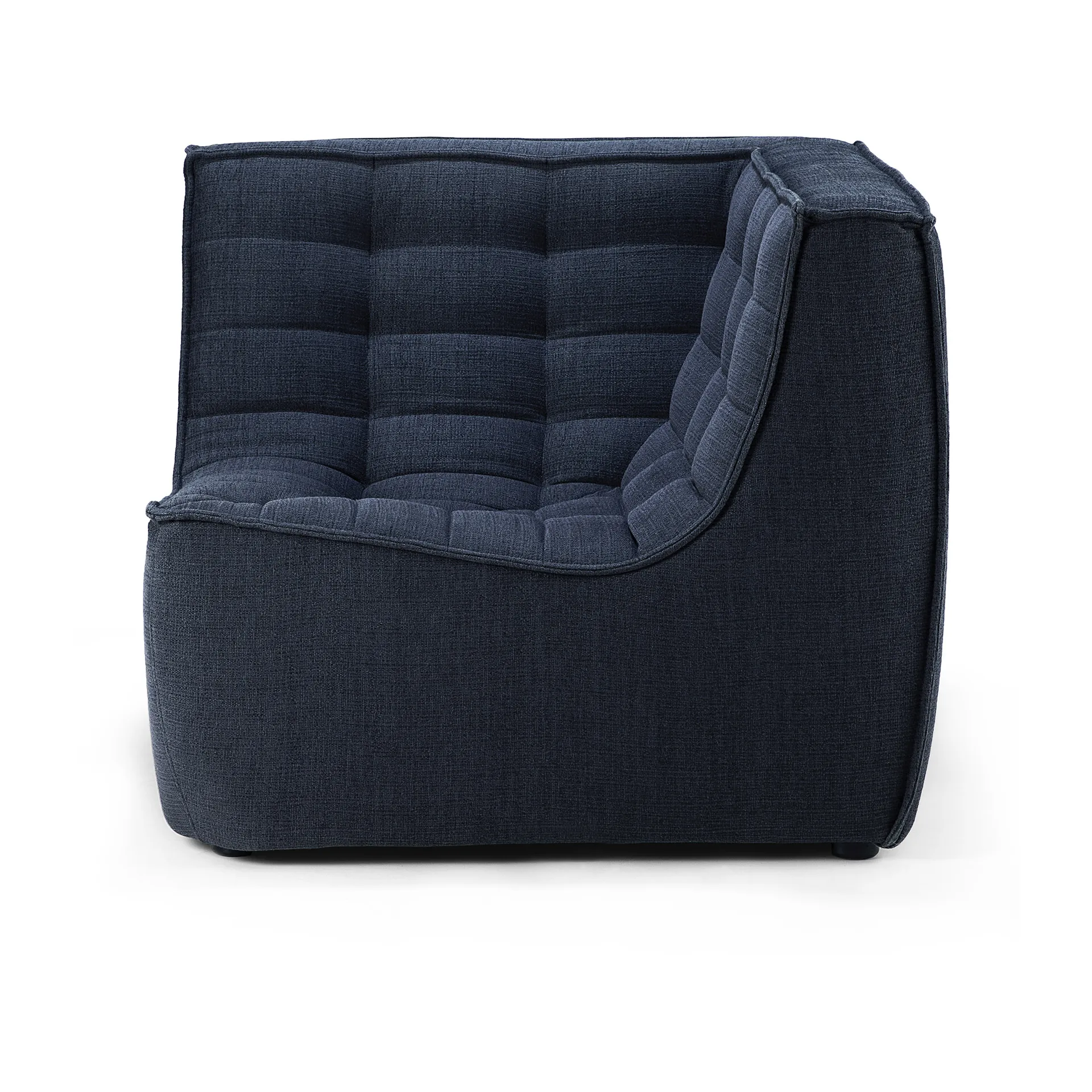 N701 Eckmodul gerade, Graphite Eco Ethnicraft