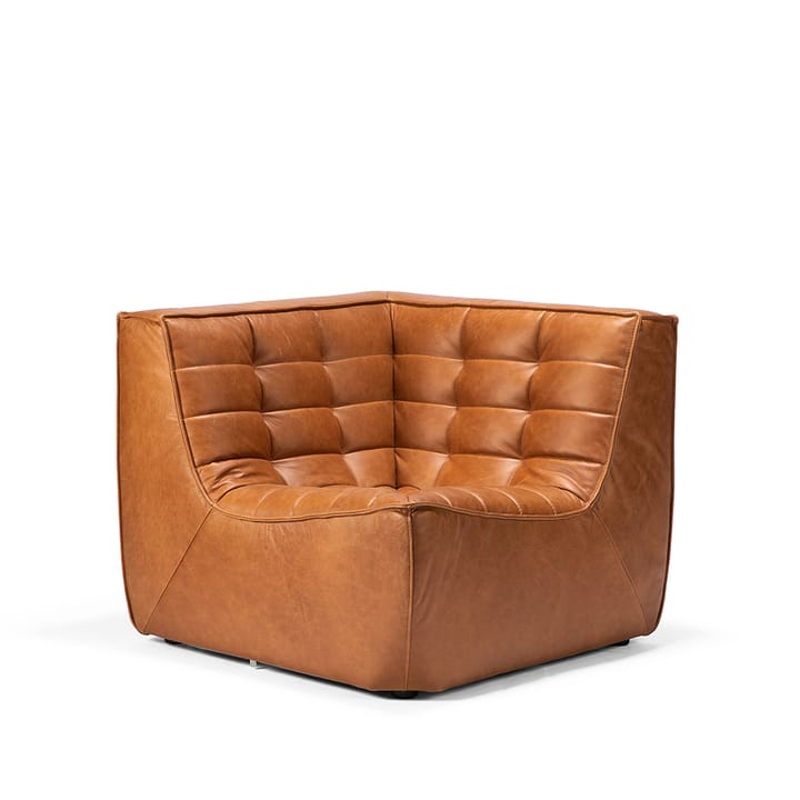 N701 Eckmodul gerade - Läder old saddle - Ethnicraft