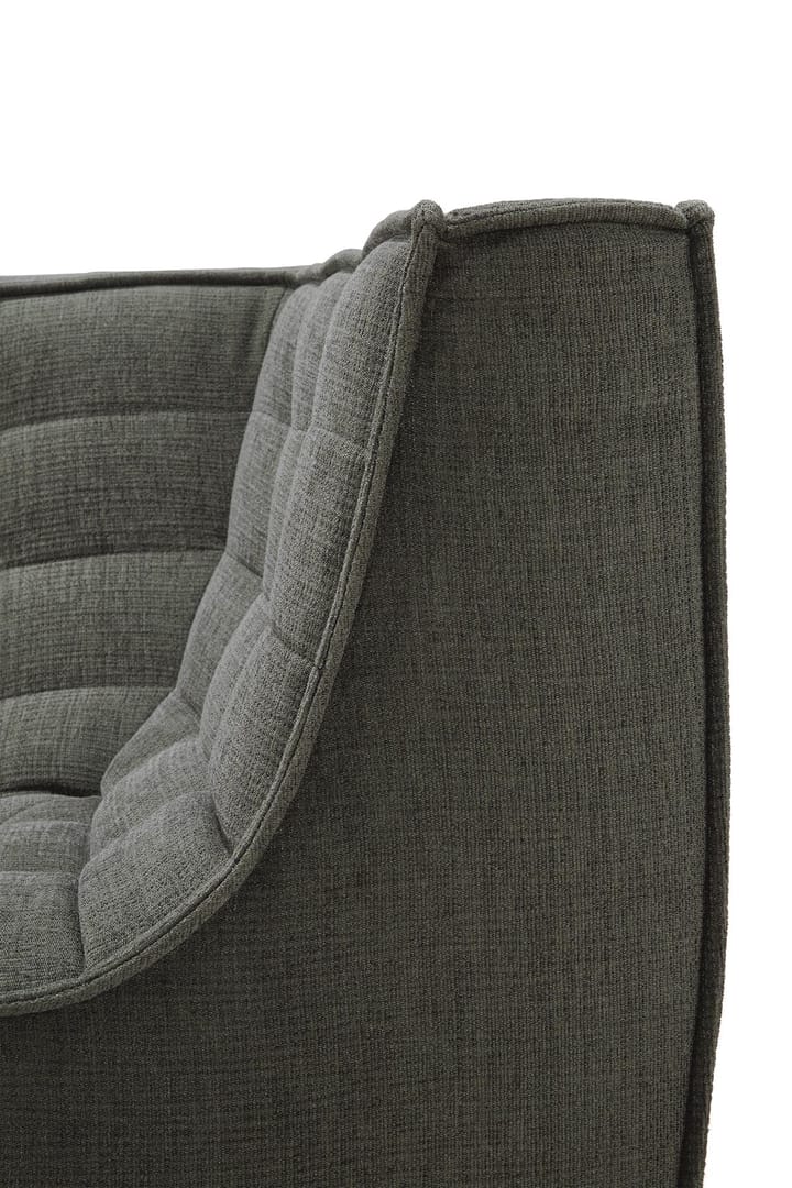 N701 Eckmodul gerade, Moss Eco fabric Ethnicraft