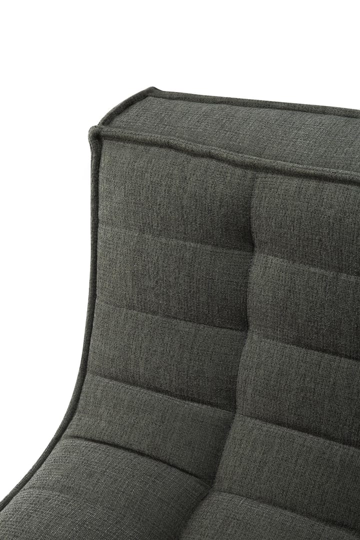 N701 Eckmodul gerade, Moss Eco fabric Ethnicraft