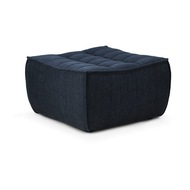 N701 Fußhocker 70x70 cm, Graphite Eco Ethnicraft