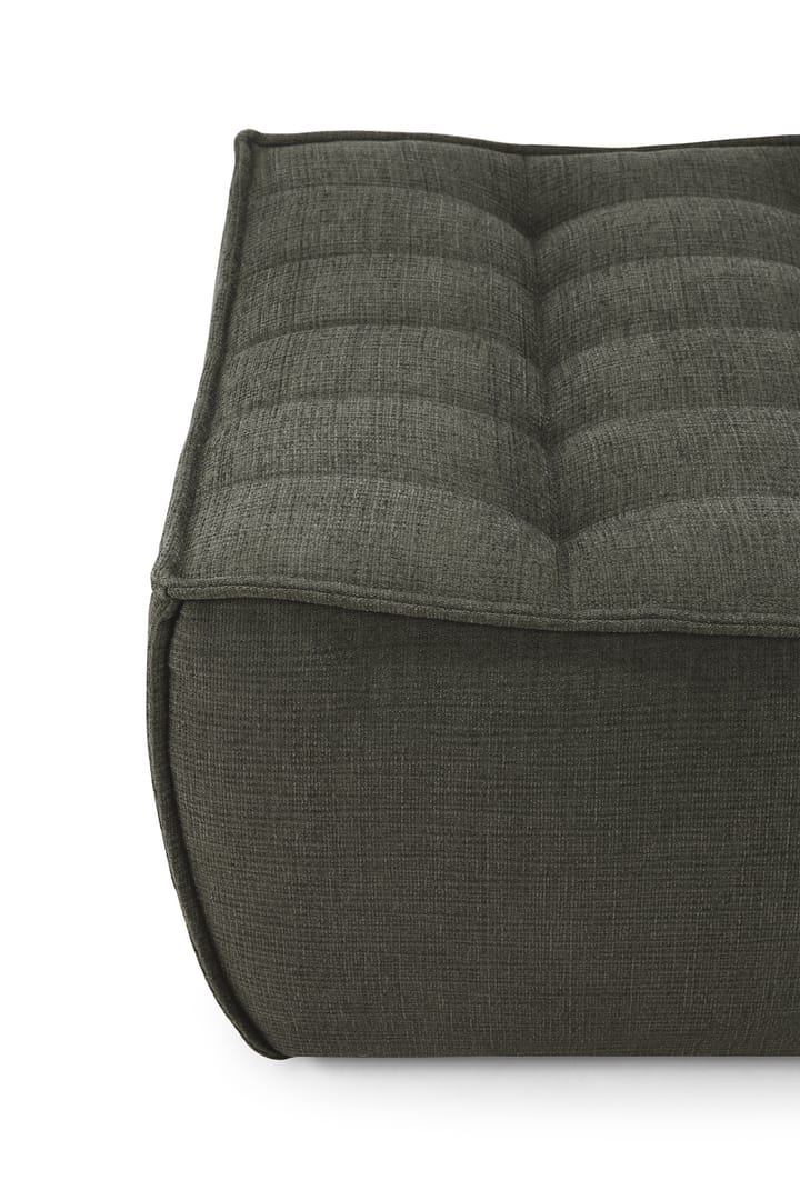 N701 Fußhocker 70x70 cm, Moss Eco fabric Ethnicraft