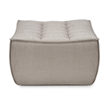 N701 Fußhocker 70x70 cm - Stoff Ecru beige - Ethnicraft