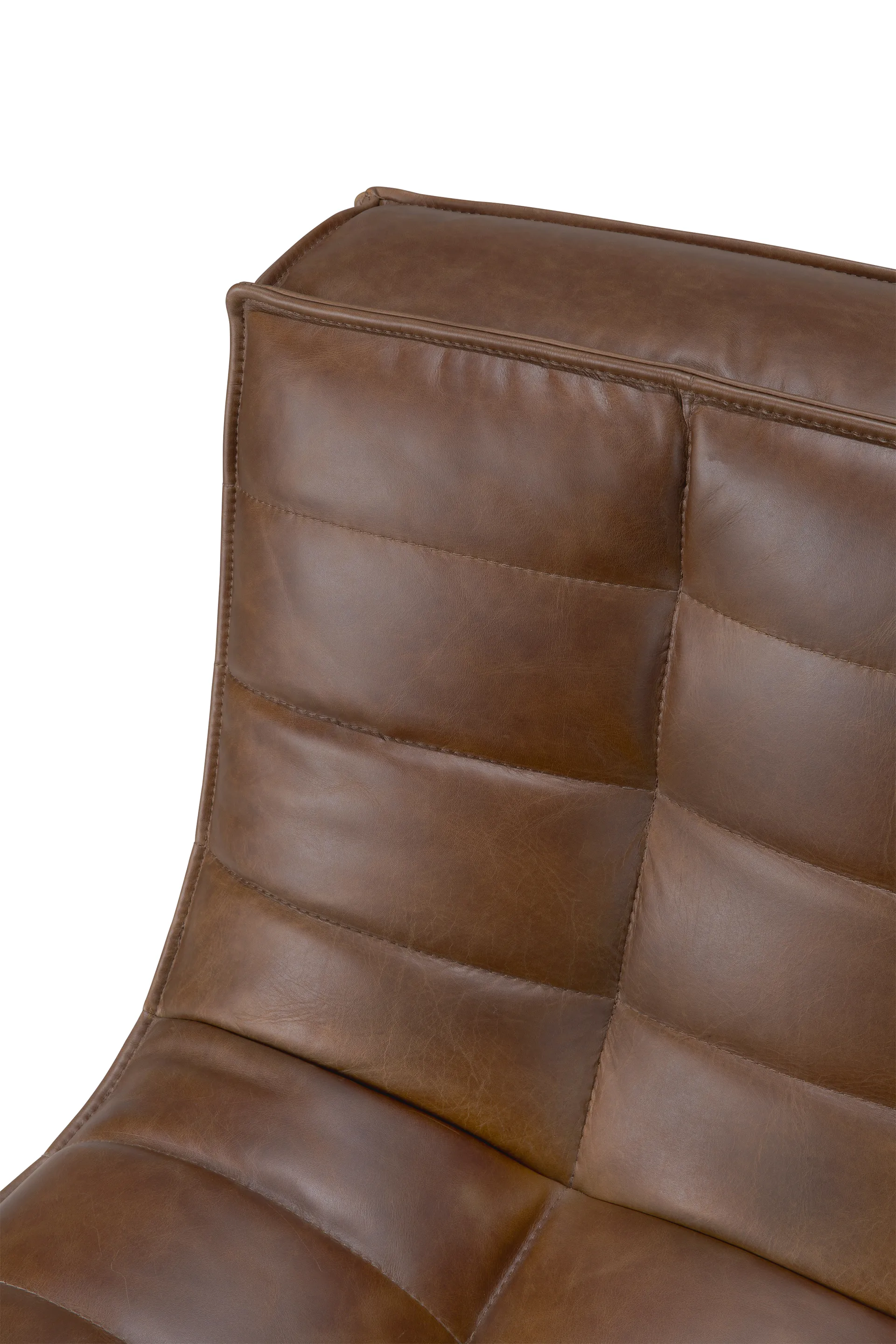 N701 Sessel, Leder Chestnut Ethnicraft