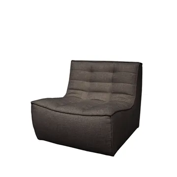 N701 Sessel - Stoff dark grey - Ethnicraft