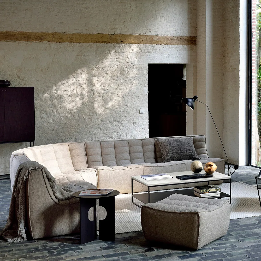 N701 Sessel, Stoff dark grey Ethnicraft