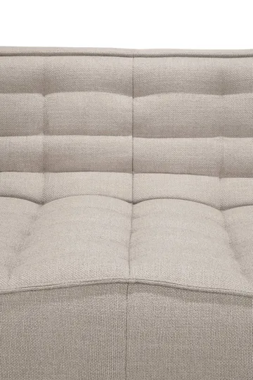 N701 Sofa 2-Sitz - Beige, mit Armlehnen - Ethnicraft